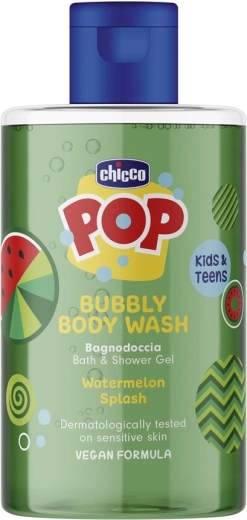 Chicco Pop Watermelon Splash görögdinnye illatú tusfürdő 300 ml