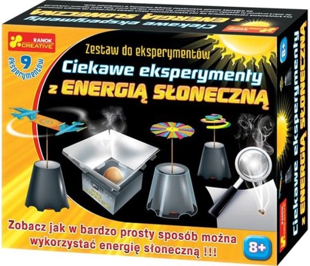 Érdekes kísérletek napenergiával - 1 db