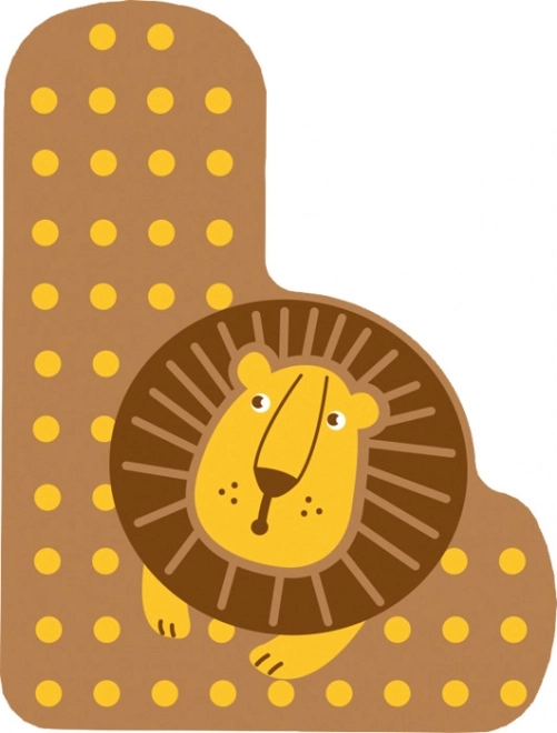 small foot Fa betű L gyerekeknek