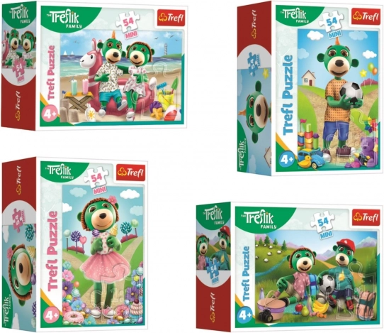 Treflíkek kirakó: kishúg 54 darab