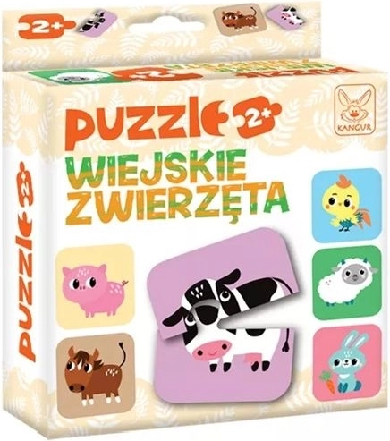 Puzzle háziállatok 2+