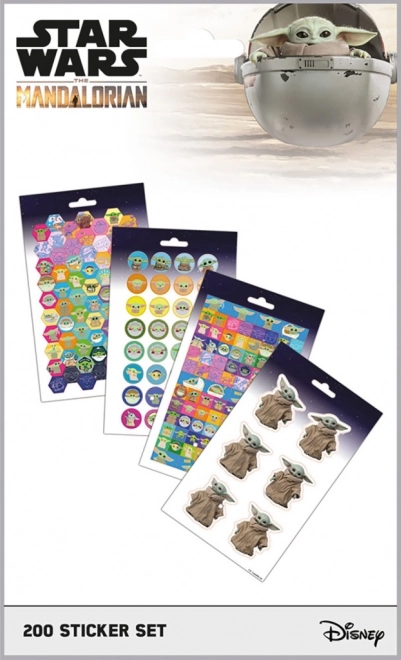 Mandalori matricák - 200 db-os készlet