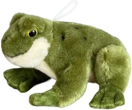 Ziki plüssbéka, 14 cm