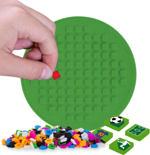Pixie crew mozaikos felragasztható panel zöld kör - 1 db