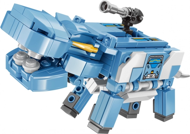 Qman Crystal Hippo – robotikus víziló építőkészlet