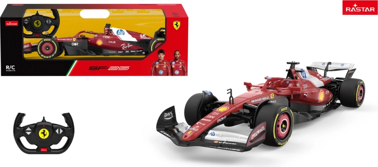Rastar RC autó Ferrari SF-25 1:12 piros