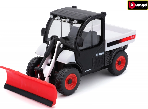 Bburago Farmland Bobcat Toolcat hóekével 10 cm