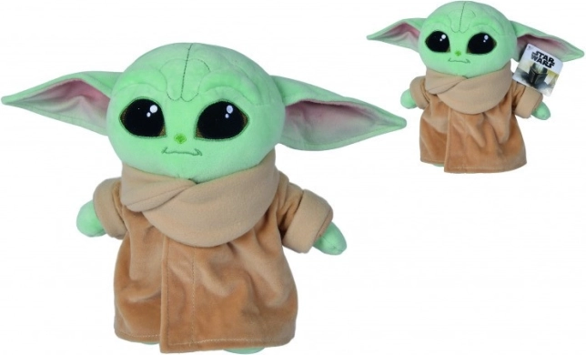 Disney Mandalorian Baby Yoda plüssfigura, 25 cm