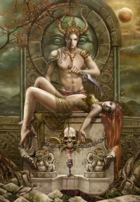 Grafika puzzle holdfogyatkozás 1000 darab