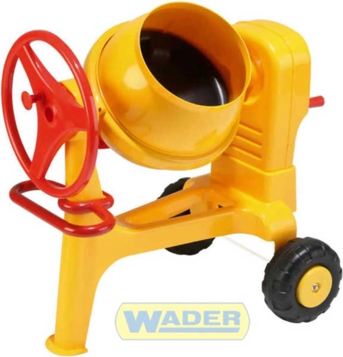 Wader gyermek betonkeverő construct sárga - 1 db