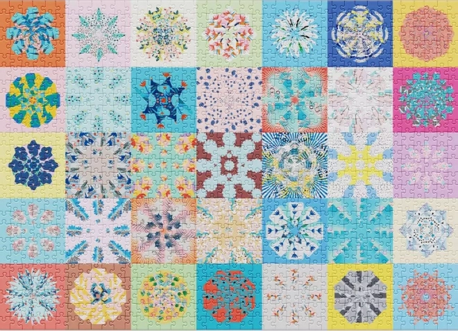 Puzzle Patchwork 1000 darabos a Cloudberries-től