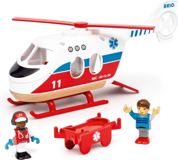 BRIO World mentőhelikopter