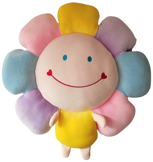 38 cm-es virág alakú párna