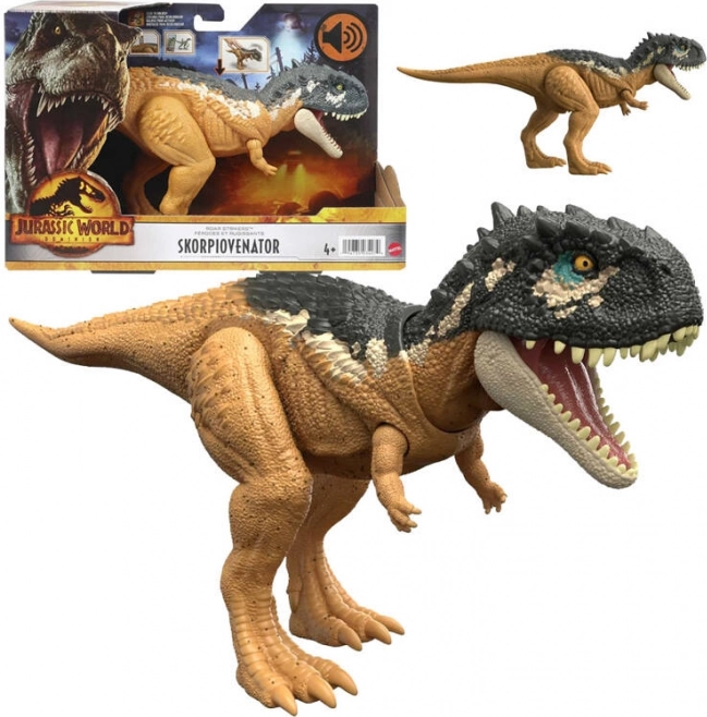 Jurassic World Dominion dinoszaurusz Skorpiovenator