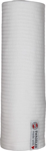 Lodger textil pelenka Swaddler seersucker 120 × 120 cm cloud dancer