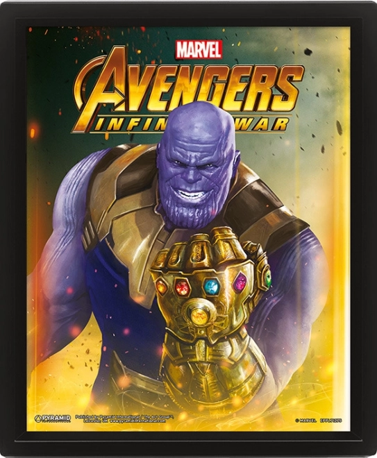 3D kép puzzle AVENGERS Thanos