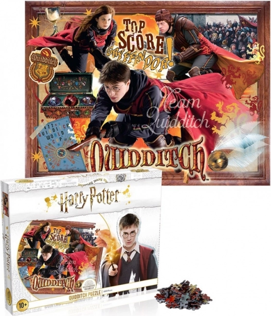Harry Potter kviddics puzzle, 1000 darab