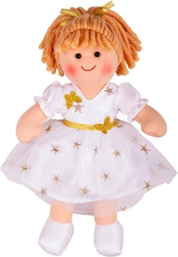 Bigjigs Toys textilbaba Charlotte 28 cm