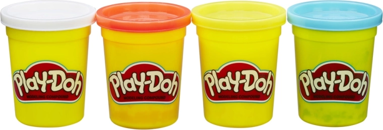 Play-Doh gyurma kezdőkészlet – 4 tégely