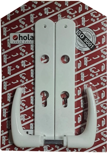 Klasszikus ajtókilincs XXL címmel 72 mm, fehér műanyag