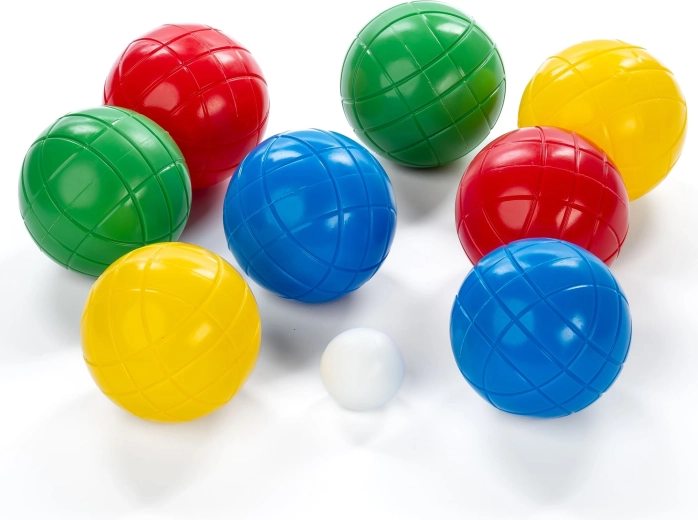 Schildkröt boccia készlet színes golyókkal