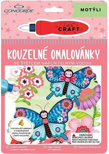 Varázslatos színező Lepkék CONCORDE