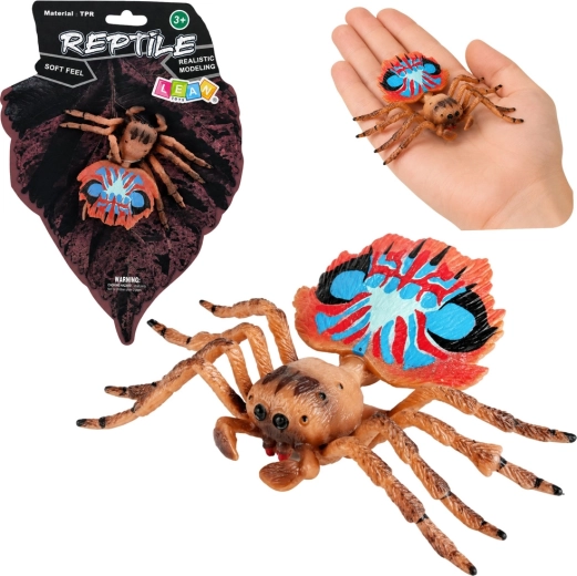 Realista gumiból készült madárpók figura 12 cm