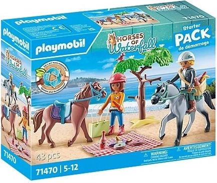 Játszótér Hegyi Strand Ameliával és Bennel Playmobil