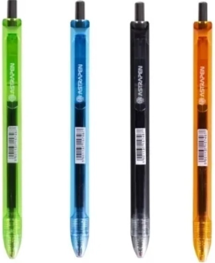 ASTRA Stripes golyóstoll, 0,7 mm, vegyes színek