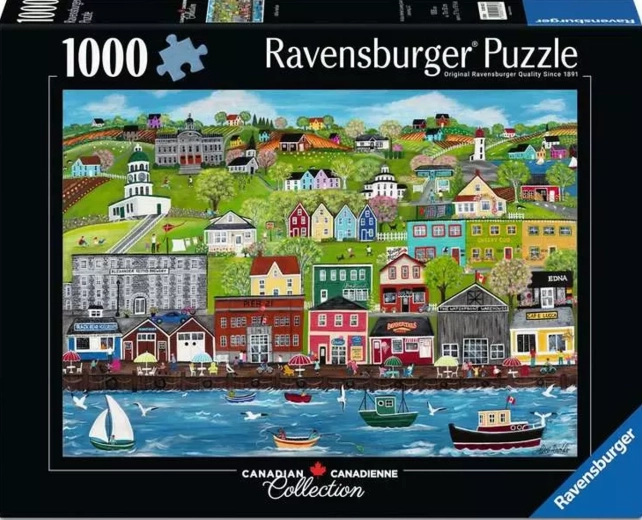 Ravensburger puzzle Canadian Collection: Halifax Harbour 1000 darab