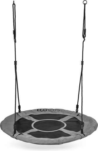 Kerti fészekhinta 100 cm, szürke ECOTOYS