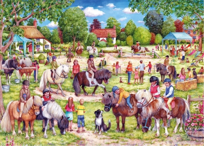 GIBSONS Shetland Pony Club puzzle, 1000 darab