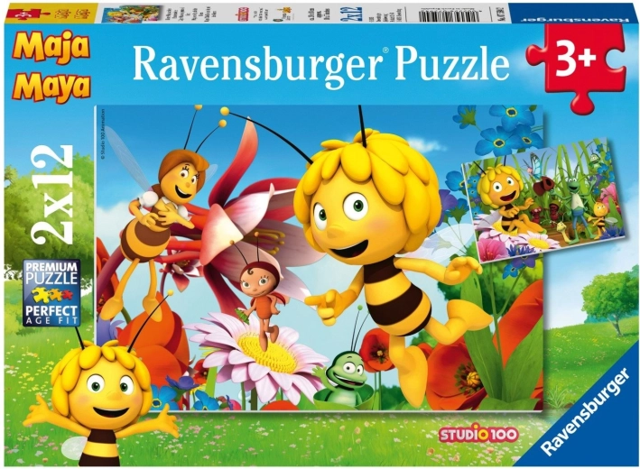 Ravensburger puzzle Maya, a méhecske 2x12 darabos