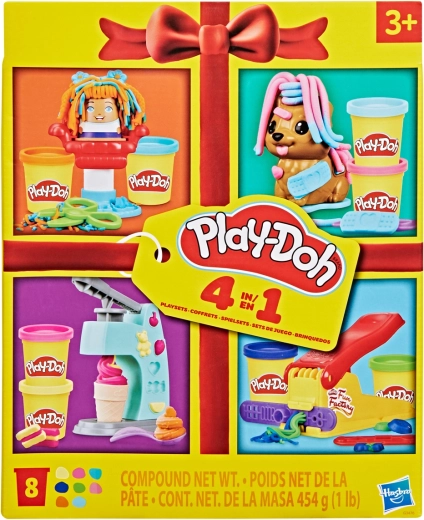 Play-Doh 4 az 1-ben ajándék kreatív készlet