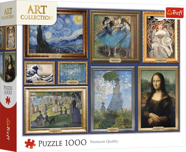 Trefl puzzle Art Collection: mesterművek gyűjteménye 1000 darabos
