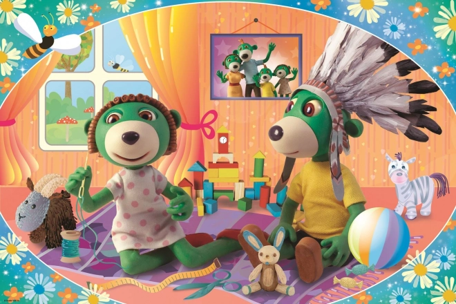 Trefliki kirakó – közös szórakozás MAXI 24 darab