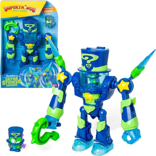 MagicBox Toys SuperZings SuperThings Ultra Striker Enigma harci robot és figura