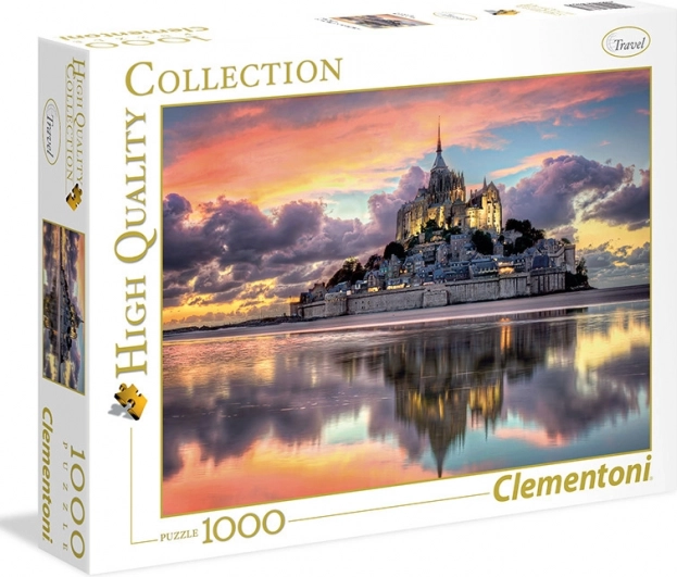 Mont Saint-Michel 1000 darabos puzzle