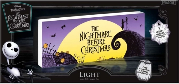 Éjszakai LED lámpa Nightmare Before Christmas