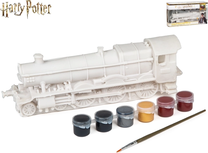 Harry Potter festőkészlet Roxfort Expressz – kerámia modell dobozban