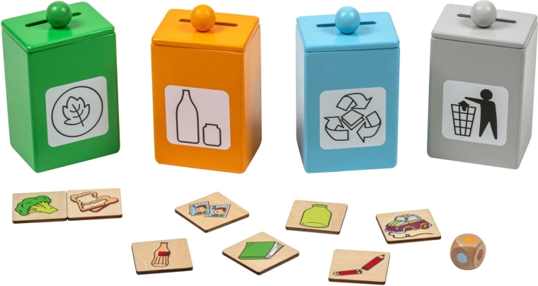 Toys for Life Hulladékválogatás – oktató szelektáló játék