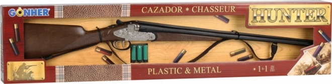 GONHER kétszárnyú vadászpuskája (dupla csövű)