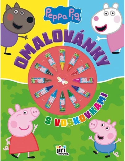 Kifestő viaszkrétákkal – Peppa Malac