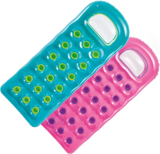 Felfújható strand matrac ablakkal 188 × 71 cm Intex – türkiz