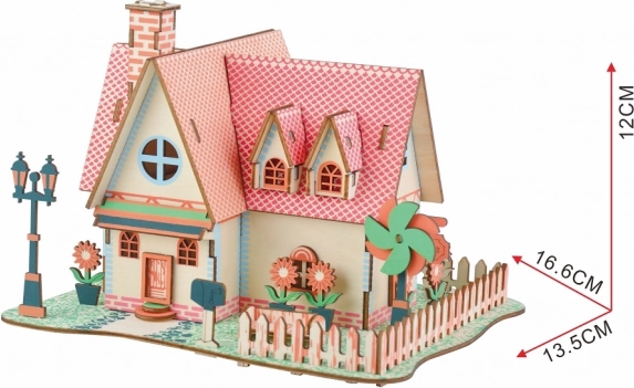 Fa 3D puzzle Napraforgó Birtok