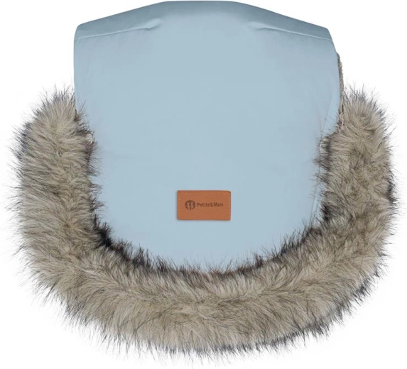 PETITE&MARS Furry Sky Whisper bundás babakocsi-tolókar kesztyűk