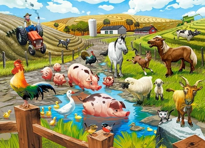 Life on the Farm 70 darabos puzzle