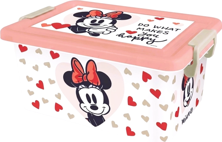 Minnie Mouse tárolódoboz 7 l