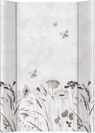 Ceba Baby pelenkázó alátét kiságyra, merev lappal, Basic Nature Harmony, 50 × 70 cm