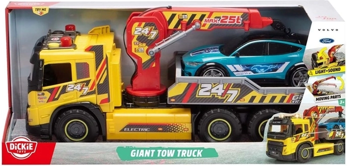Dickie Toys Giant Volvo autómentő fény- és hanghatásokkal